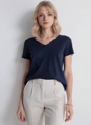 Tricou albastru STREET ONE femeie