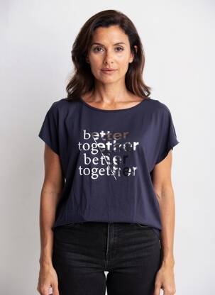 Tricou albastru S.OLIVER femeie