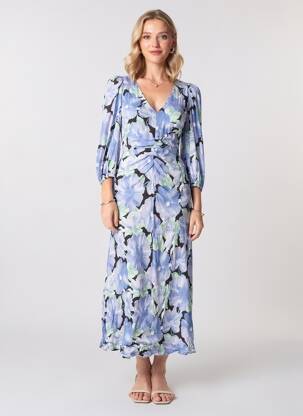Rochie scurtă violet MANGO femeie