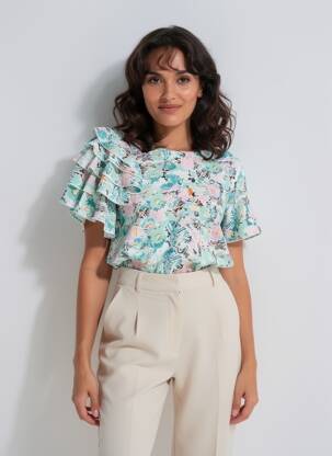 Top verde MOLLY BRACKEN femeie