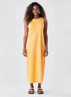 Rochie scurtă fără mâneci fără mâneci portocalie VERO MODA femeie