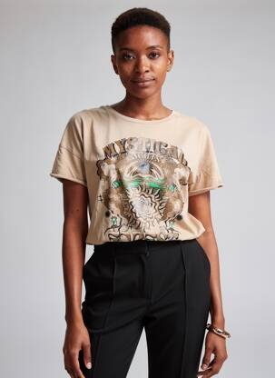 Tricou bej GARCIA femeie