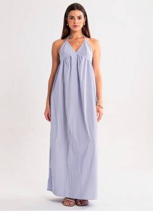Rochie scurtă albastru MANGO femeie