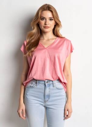 Tricou roz GARCIA femeie