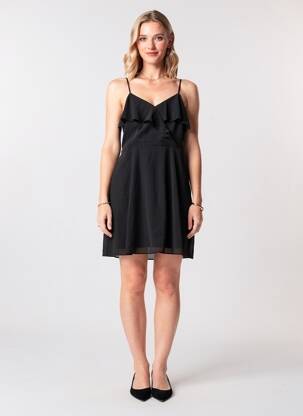 Rochie scurtă negru NAF NAF femeie