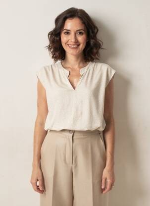 Tricou bej OPUS femeie