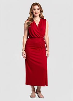 Rochie scurtă roșu AMELIE & AMELIE femeie
