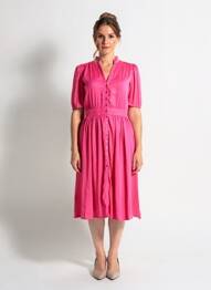 Rochie scurtă roz MORGAN femeie