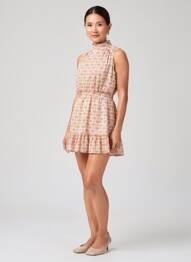 Rochie scurtă roz MORGAN femeie
