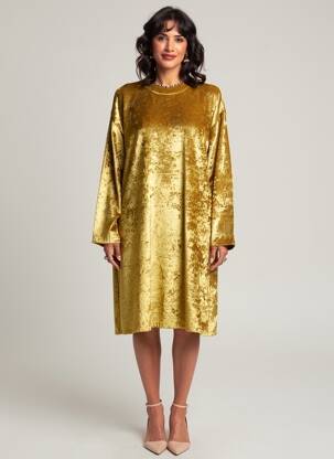 Rochie midi galben MOLLY BRACKEN femeie