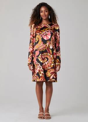 Rochie midi roz MANGO femeie