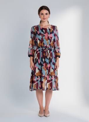 Rochie midi albastru MEXX femeie