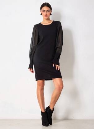 Rochie pulover negru ONLY femeie