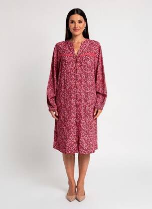 Rochie midi roz GARCIA femeie