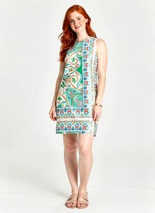 Rochie scurtă alb MANGO femeie