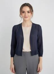 Vestă cu mâneci lungi albastru STREET ONE femme