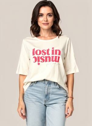 Tricou alb STREET ONE femeie