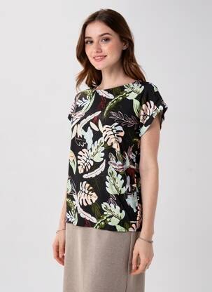 Tricou negru TOM TAILOR femeie