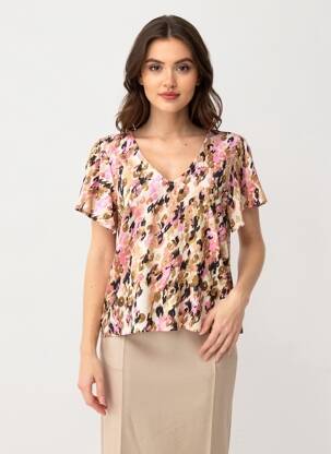 Cămașă bej VERO MODA femeie