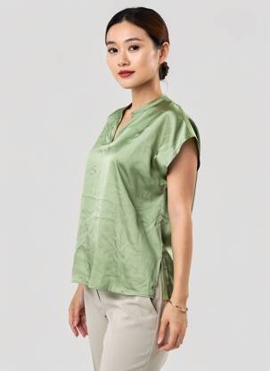 Tricou verde MORE & MORE femeie