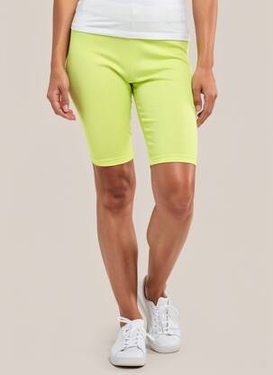 Pantalon de ciclism galben THE JOGG CONCEPT femeie