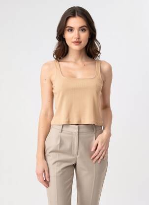 Tricou maro PIECES femeie
