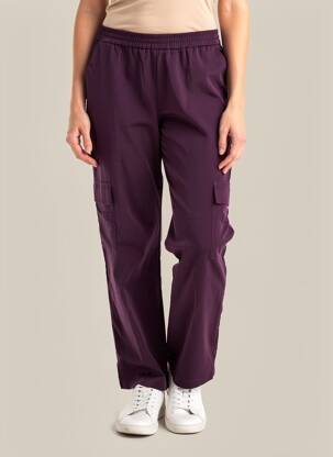 Pantalon drept mărime normală mărime normală violet VILA femeie