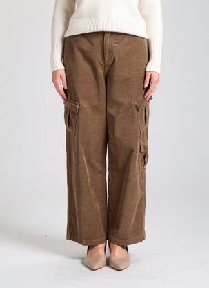 Pantalon drept mărime normală mărime normală bej ONLY femeie