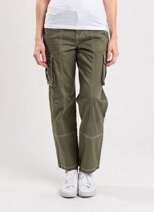 Pantalon cargo verde ONLY femeie
