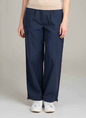 Pantalon cargo albastru LE FABULEUX MARCEL DE BRUXELLES femeie