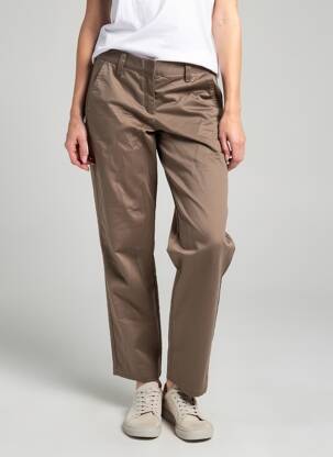 Pantalon chino mărime normală mărime normală maro JJXX femeie