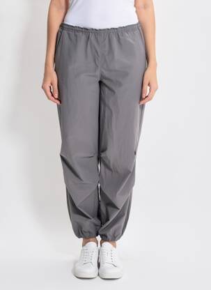 Pantalon drept mărime normală mărime normală gri ONLY femeie