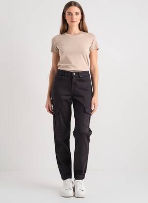 Pantalon cargo negru ONLY femeie