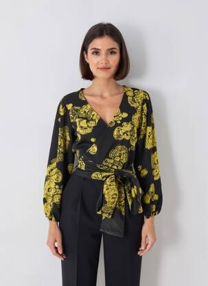 Bluză negru ASTRID BLACK LABEL femeie