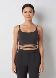 Top negru TALLY WEIJL femme