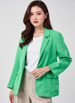 Sacou verde JACQUELINE DE YONG femeie