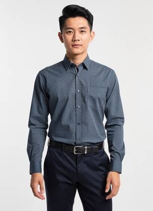 Cămașă cu mâneci lungi albastru JACK & JONES bărbat