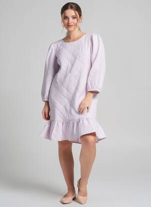Rochie midi roz JACQUELINE DE YONG femeie