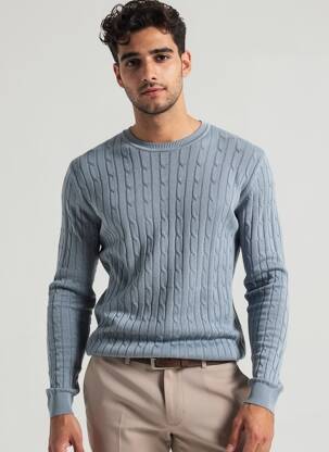 Pulover mâneci lungi mâneci lungi albastru ONLY&SONS bărbat