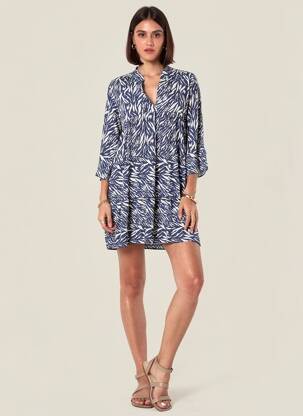 Rochie scurtă albastru HAILYS femeie