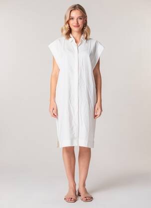 Rochie scurtă alb VERO MODA femeie