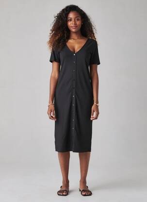 Rochie lungă negru VILA femeie
