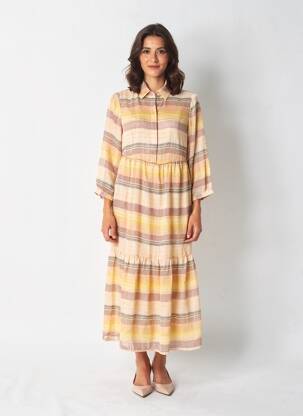 Rochie lungă galben VERO MODA femeie
