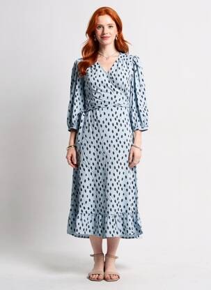 Rochie lungă albastru ONLY femeie