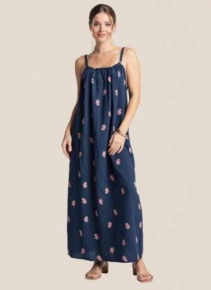 Rochie lungă albastru VERO MODA femeie