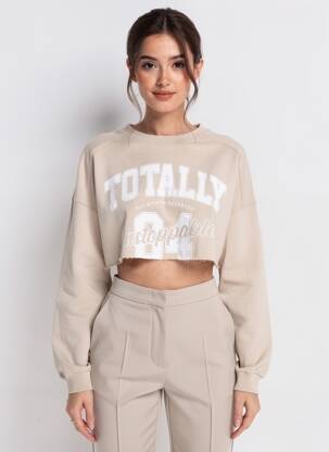 Pulover bej TALLY WEIJL femeie