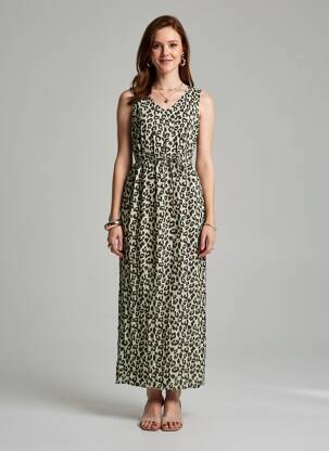 Rochie lungă verde VERO MODA femeie