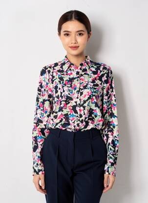Cămașă mâneci lungi mâneci lungi negru VERO MODA femeie
