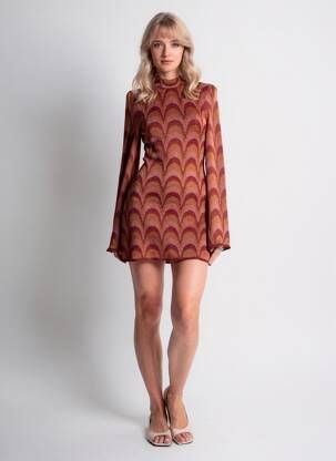 Rochie scurtă roz MANGO femeie