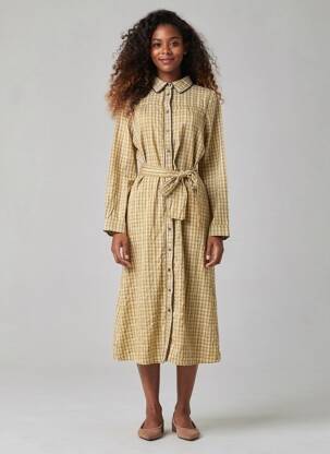 Rochie lungă galben LE FABULEUX MARCEL DE BRUXELLES femeie